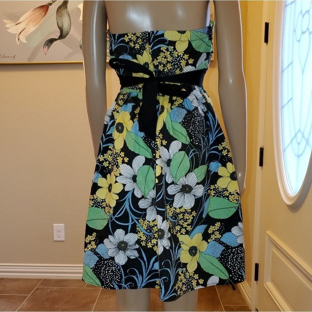 Ruby Rox strapless‎ floral dress - Picture 3 of 8